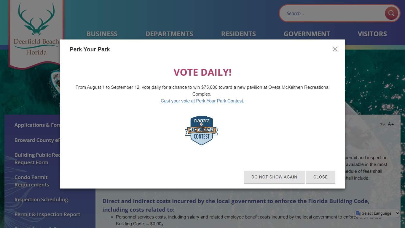 Permit & Inspection Report | Deerfield Beach, FL - Official Website
